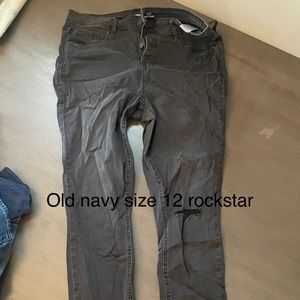 Size 12 rockstars old navy